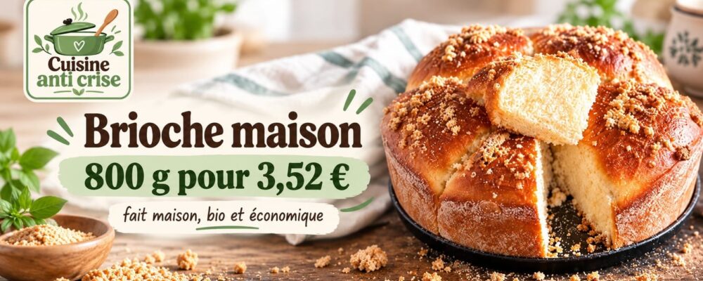 Brioche maison économique
